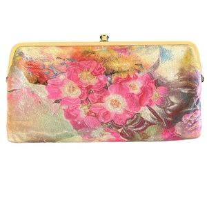 HOBO painted leather clutch